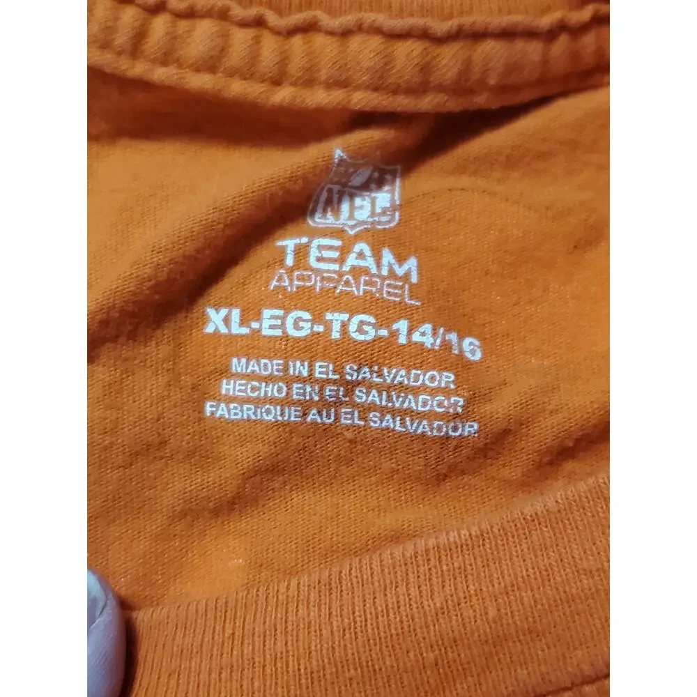 Denver Broncos Von Miller #58 Youth XL 14/16 Orange NFL Team Apparel T Shirt